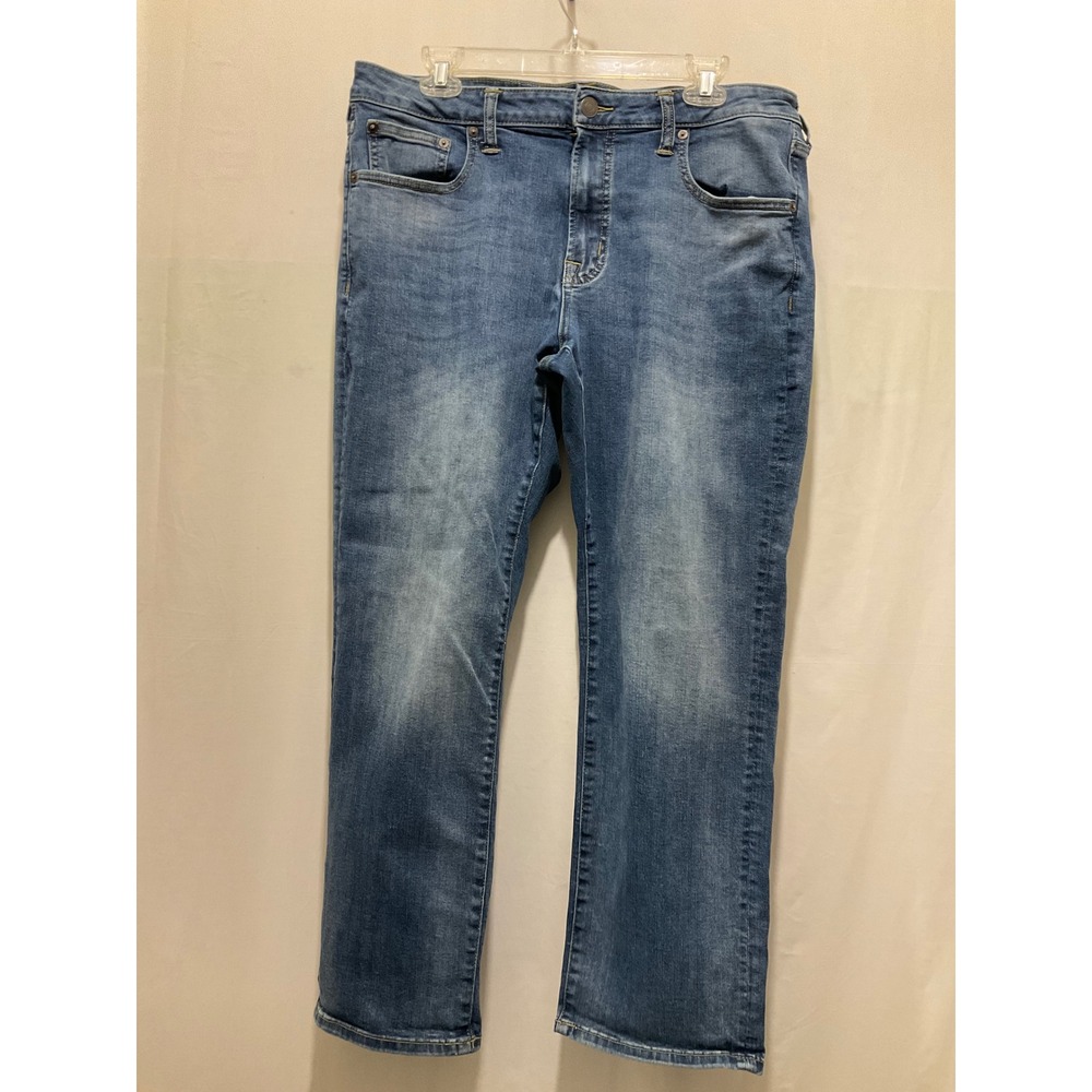 American Eagle Outfitters Extreme Flex Mens Straight Leg Jeans Blue Denim‎